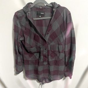 Hurley pull over Flannel